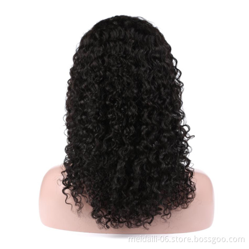 Curly Human Hair Wigs For Women 13x4 Curly Lace Frontal Closure Human Hair Wigs Brazilian  Curly Human Hair Wigs